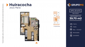 Plano del modelo Tipo1 del proyecto HUIRACOCHA - JESÚS MARÍA en Jesus Maria