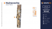 Plano del modelo Tipo2 del proyecto HUIRACOCHA - JESÚS MARÍA en Jesus Maria
