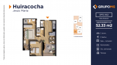 Plano del modelo Tipo2 del proyecto HUIRACOCHA - JESÚS MARÍA en Jesus Maria
