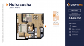 Plano del modelo Tipo3 del proyecto HUIRACOCHA - JESÚS MARÍA en Jesus Maria