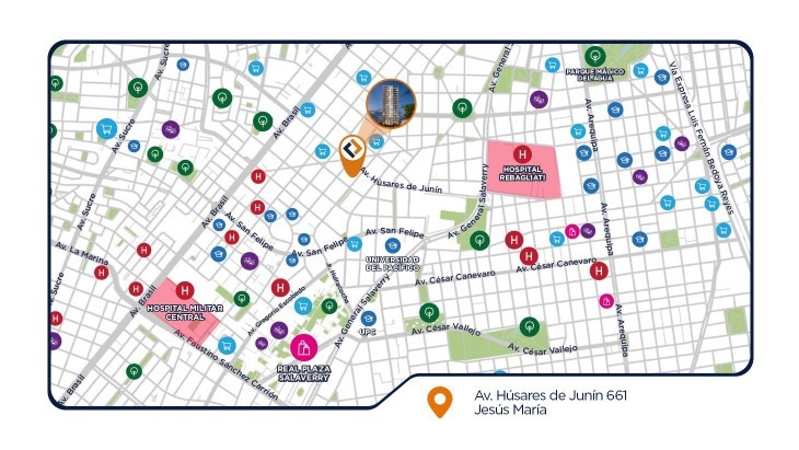 Departamentos en Jesus Maria