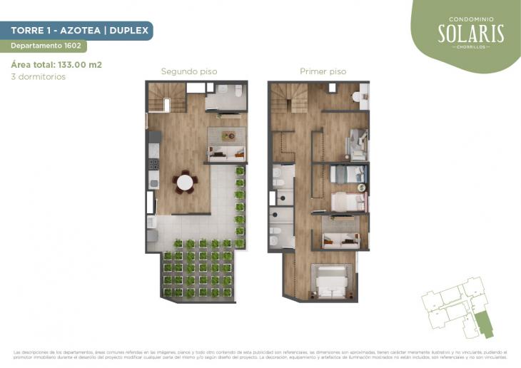 Modelo Torre 1 - Tipo 1507