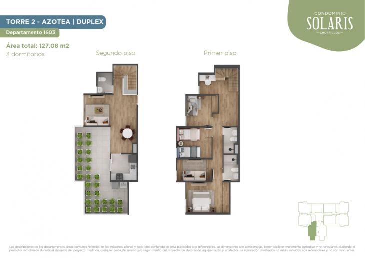 Modelo Torre 2 - Tipo 1508