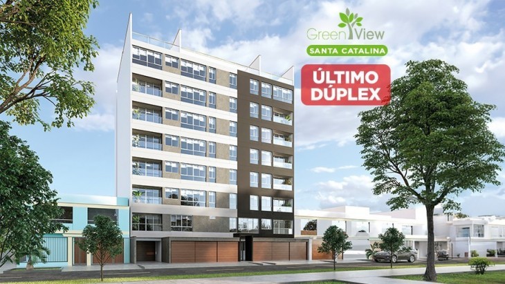 Fachada principal del proyecto GREEN VIEW en La Victoria