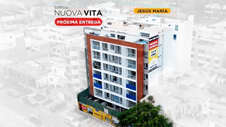 Fachada principal del proyecto NUOVA VITA en Jesus Maria