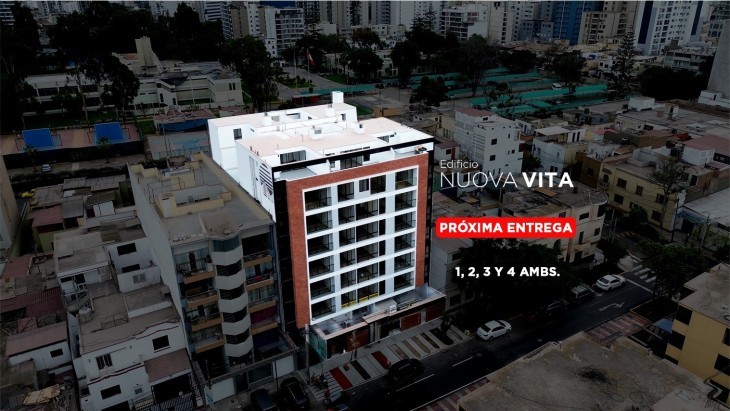 Fachada principal del proyecto NUOVA VITA en Jesus Maria