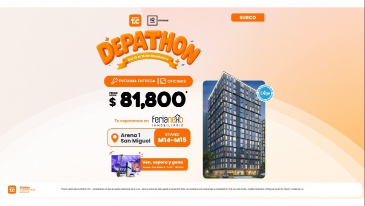 Oficinas en Santiago De Surco