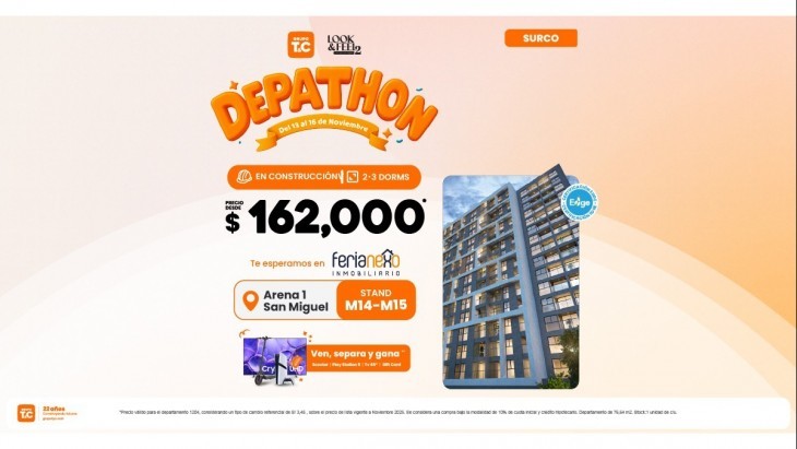 Departamentos en Santiago De Surco