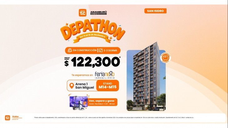 Departamentos en San Isidro