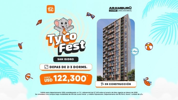 Departamentos en San Isidro