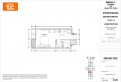 Plano del modelo 18 del proyecto Costanova en San Miguel