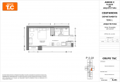 Plano del modelo 1 del proyecto Costanova en San Miguel