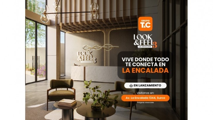 Fachada principal del proyecto LOOK&FEEL - Etapa 3 en Santiago De Surco