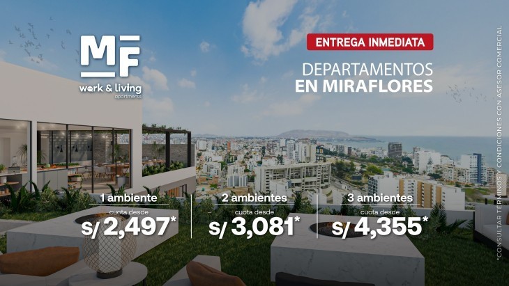 Departamentos en Miraflores