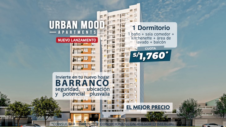 Departamentos en Barranco