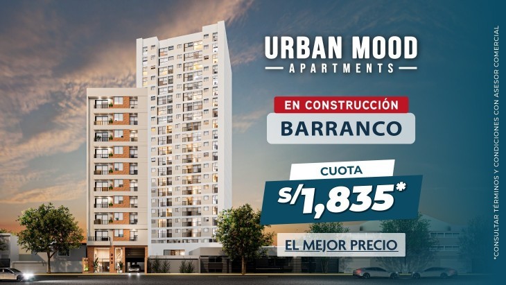 Departamentos en Barranco