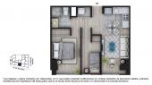 Planos Zoe Urban Apartments - Etapa 2