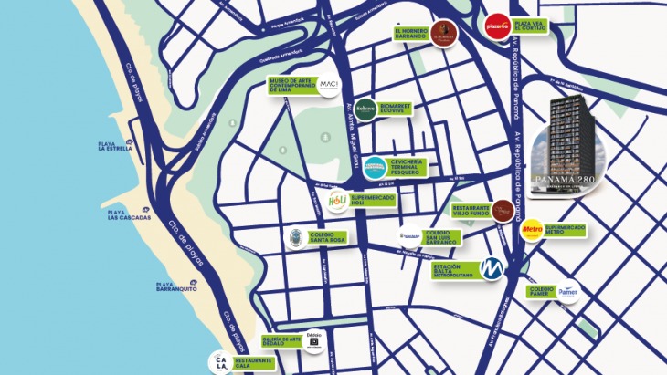 Departamentos en Barranco