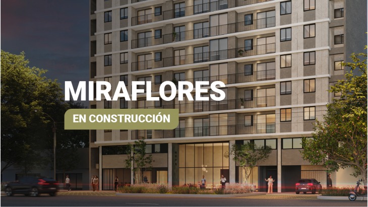 Fachada principal del proyecto Concepto One Place en Miraflores