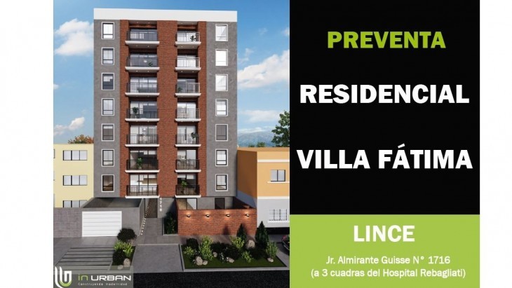 Fachada principal del proyecto RESIDENCIAL VILLA FATIMA en Lince