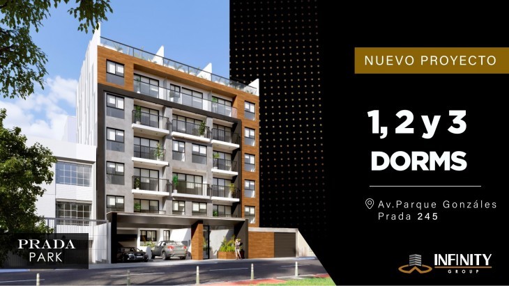 Fachada principal del proyecto PRADA PARK en Magdalena Del Mar