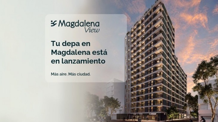 Fachada principal del proyecto Magdalena View en Magdalena Del Mar