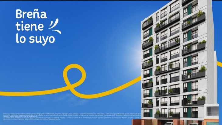 Fachada principal del proyecto RESIDENCIAL RECUAY en Breña