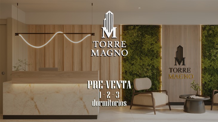 Fachada principal del proyecto TORRE MAGNO en Magdalena Del Mar