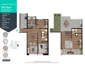 Plano del modelo 4-I del proyecto Invent Chorrillos en Chorrillos