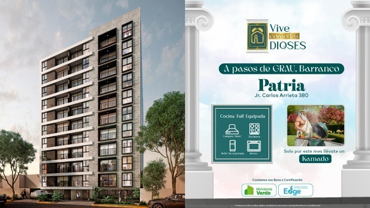 Departamentos en Barranco