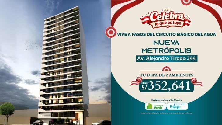 Departamentos en Cercado de lima