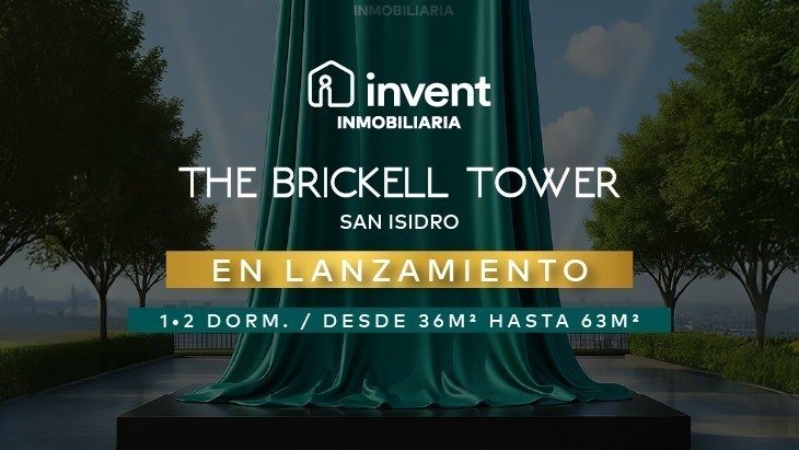Fachada principal del proyecto THE BRICKELL TOWER en San Isidro