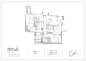 Plano del modelo 107 del proyecto JARDINES DE MONTE REAL en Santiago De Surco