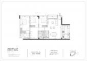Plano del modelo 505 del proyecto JARDINES DE MONTE REAL en Santiago De Surco