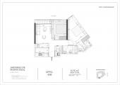 Plano del modelo 606 del proyecto JARDINES DE MONTE REAL en Santiago De Surco