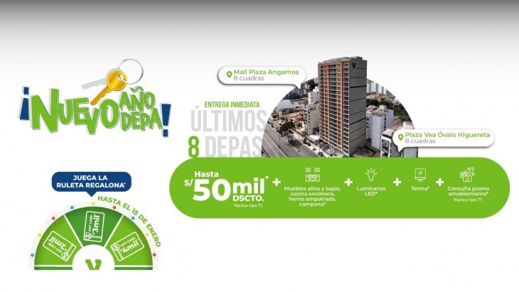 Departamentos en Surquillo