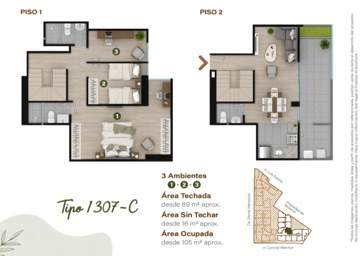 Modelo TIPO - 1307C