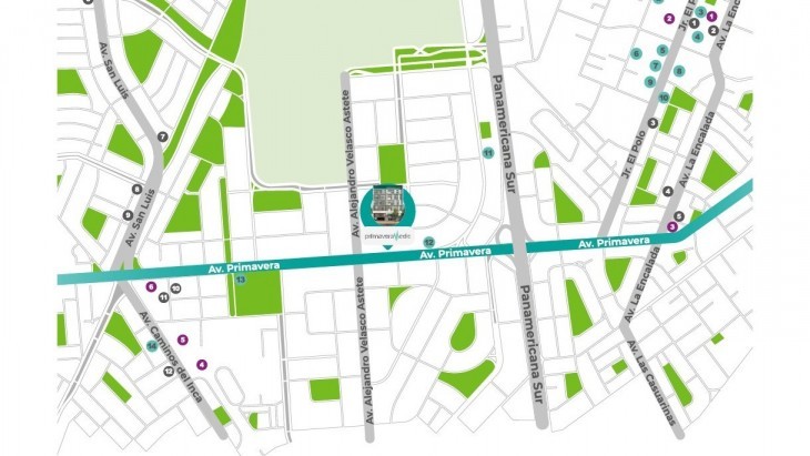 Oficinas en San Borja