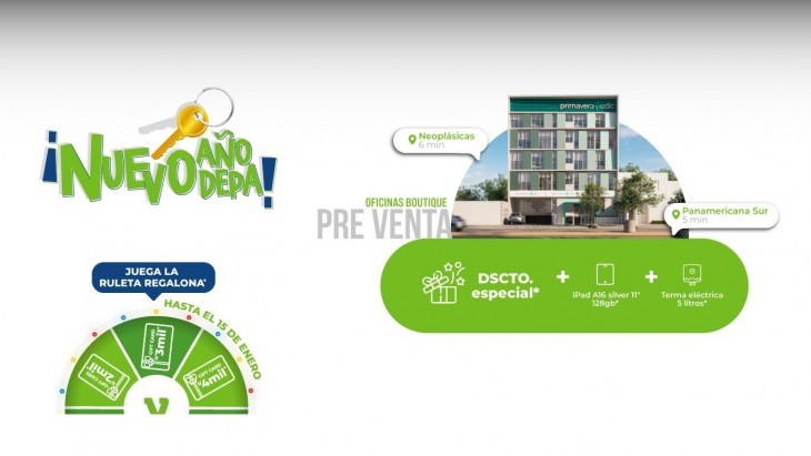 Oficinas en San Borja