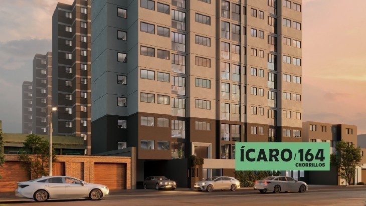 Fachada principal del proyecto Icaro 164 Chorrillos en Chorrillos
