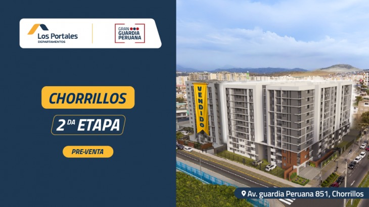 Fachada principal del proyecto Gran Guardia Peruana en Chorrillos