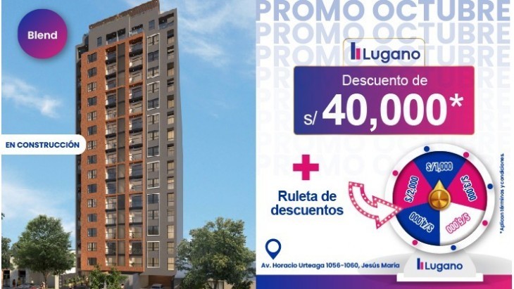 Departamentos en Jesus Maria