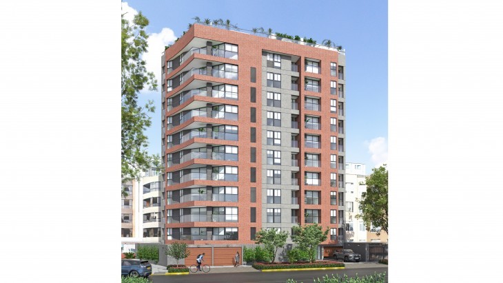 Fachada principal del proyecto ZENNA en Jesus Maria