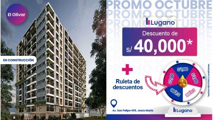 Departamentos en Jesus Maria