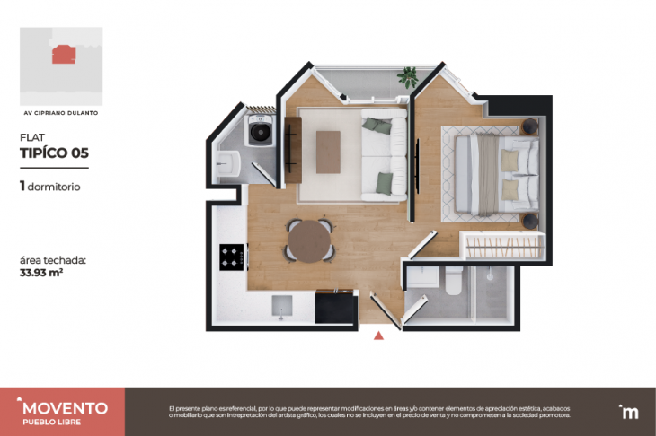Modelo Flat Típico 05