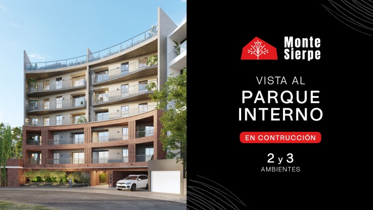 Fachada principal del proyecto MONTE SIERPE en Santiago De Surco