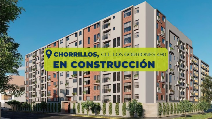 Fachada principal del proyecto Residencial Green Life en Chorrillos