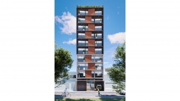 Fachada principal del proyecto BRAN en Cercado De Lima