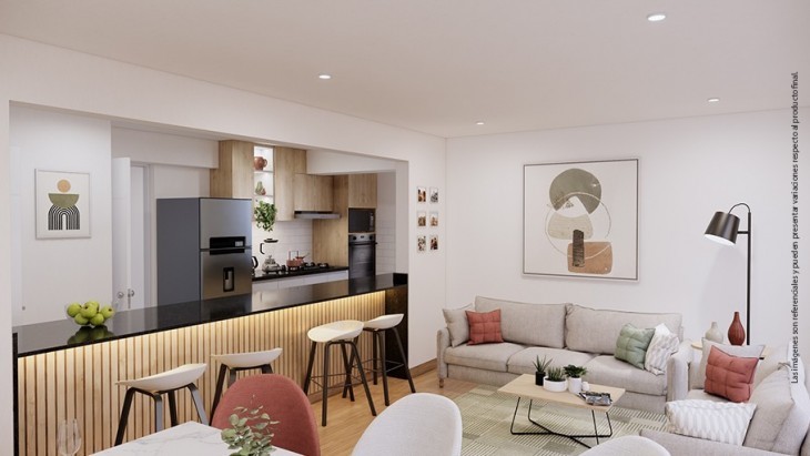 Fachada principal del proyecto Mirahome en Miraflores