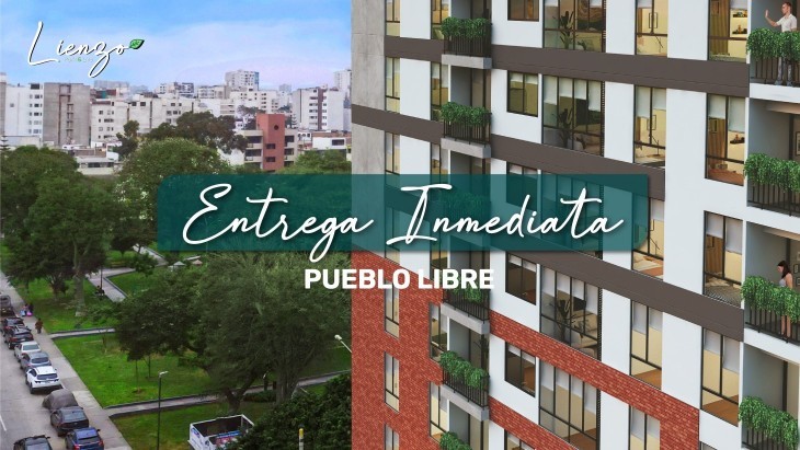 Fachada principal del proyecto LIENZO PARK & LIVE en Pueblo Libre